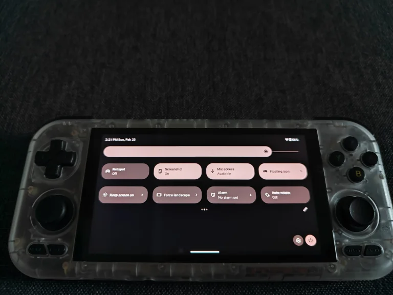 Retroid Pocket 4 Pro handheld game console test 16