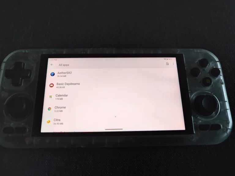 Retroid Pocket 4 Pro handheld game console test 62