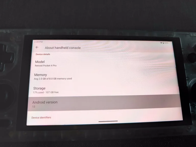 Retroid Pocket 4 Pro handheld game console test 67