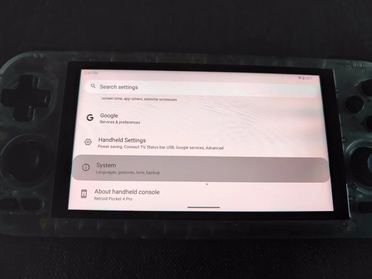 Retroid Pocket 4 Pro handheld game console test 70