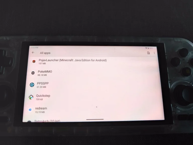 Retroid Pocket 4 Pro handheld game console test 84