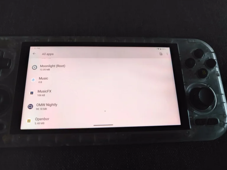 Retroid Pocket 4 Pro handheld game console test 86