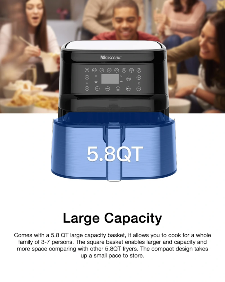Ropogós élvezet okosan a Proscenic T21 air fryerrel 4
