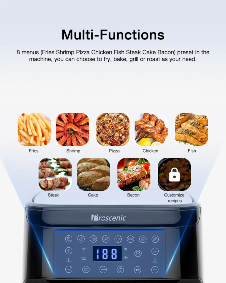Ropogós élvezet okosan a Proscenic T21 air fryerrel 5