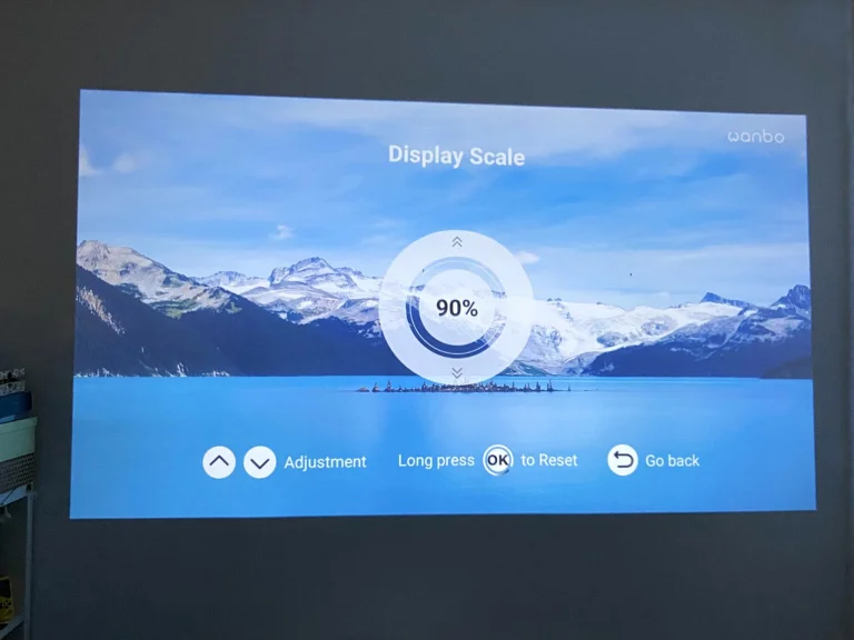 Wanbo T2 Ultra projektor teszt 32
