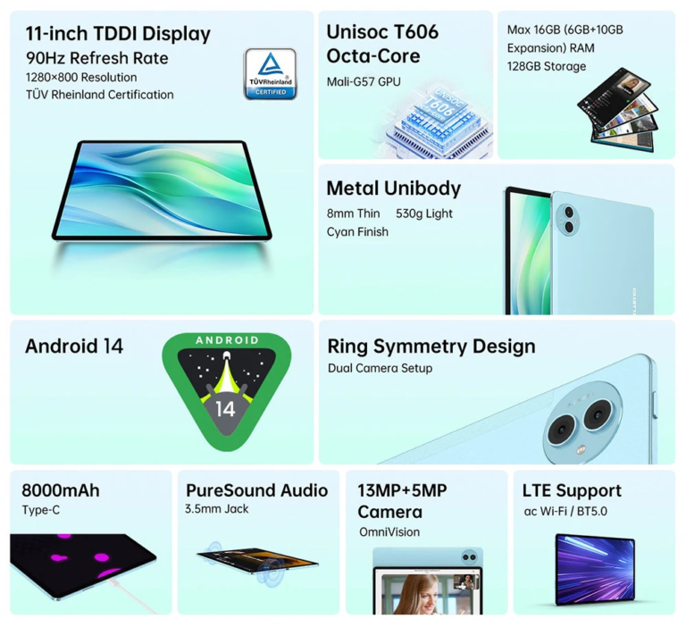 Teclast P50 tablet – Tok, stylus, egér? Mind jár hozzá 6