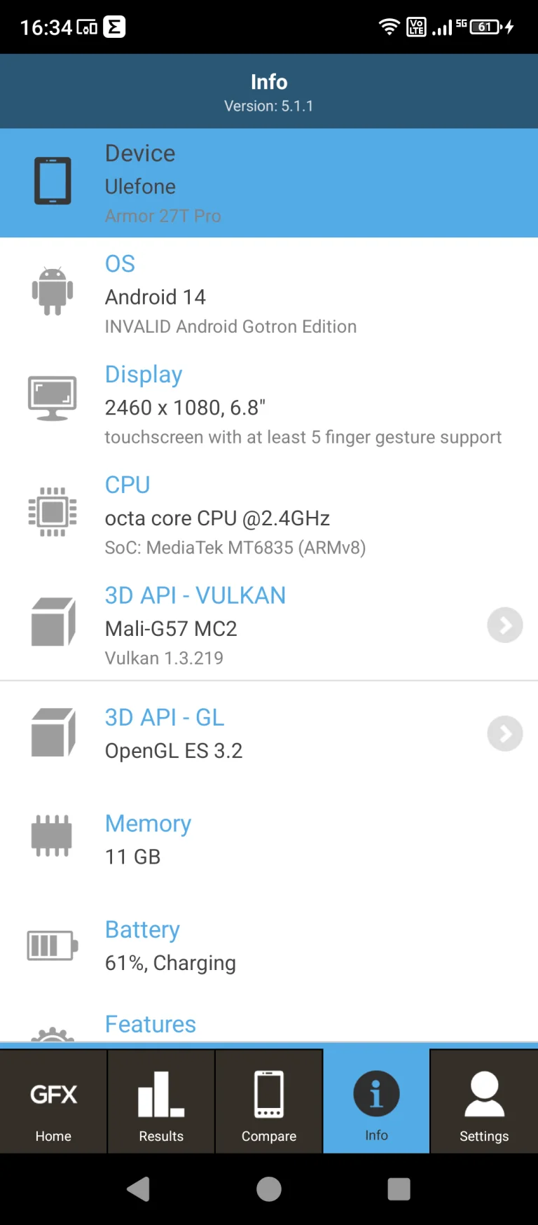 Ulefone Armor 27T Pro strapatelefon teszt 28