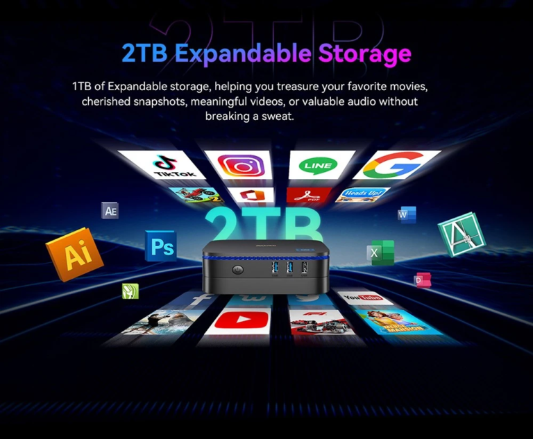 Blackview MP60 mini PC – A kompakt hatékonyság mestere 12