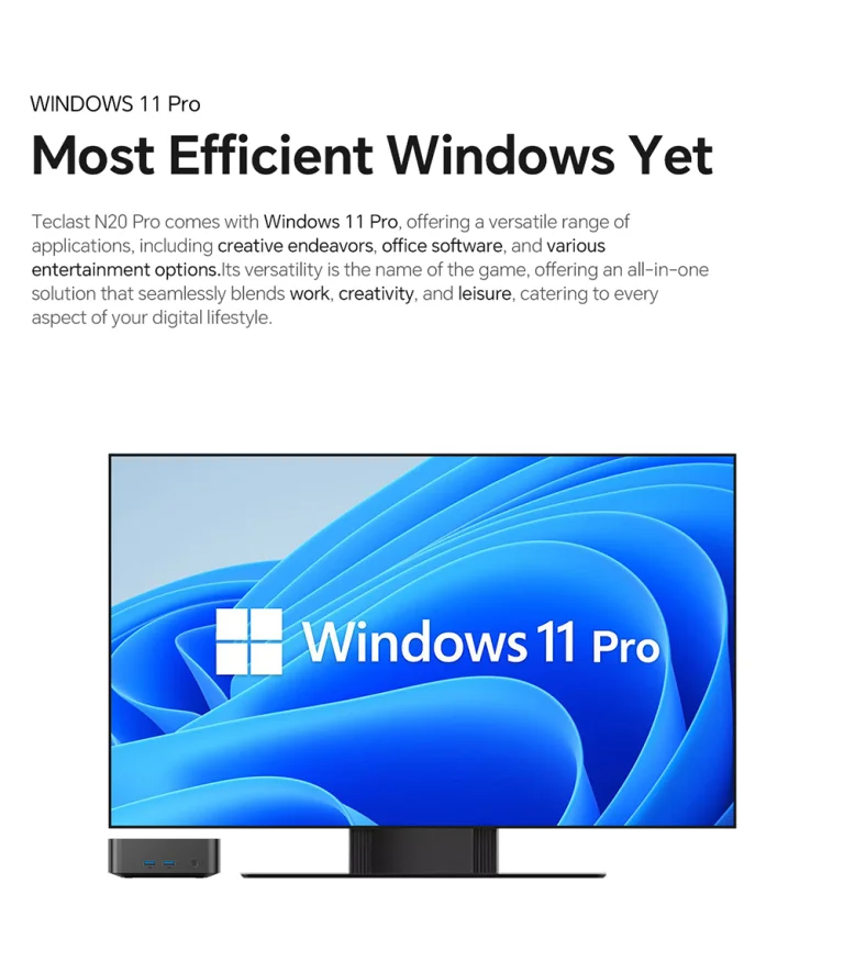 Teclast N20 Pro: kis helyen elfér, de nagy dolgokra képes 6