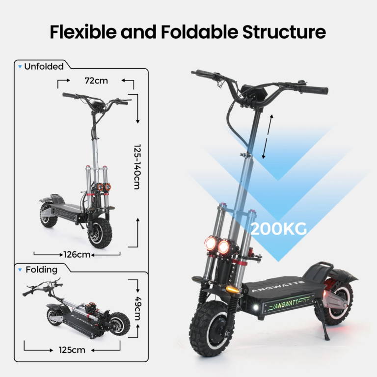 ANGWATT T1 2.0 elektromos roller, a kétkerekű ragadozó 4
