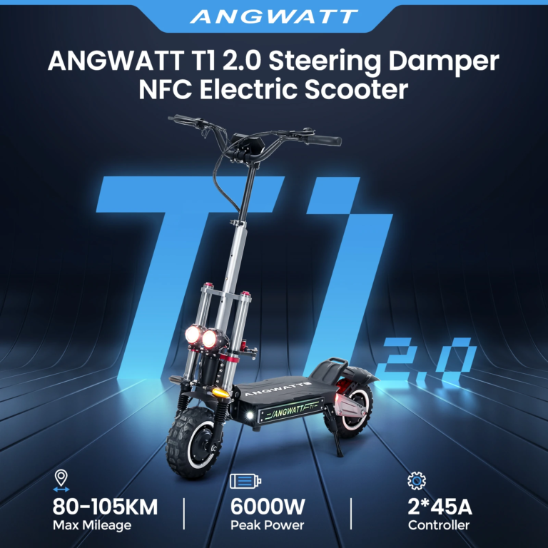 ANGWATT T1 2.0 elektromos roller, a kétkerekű ragadozó 2
