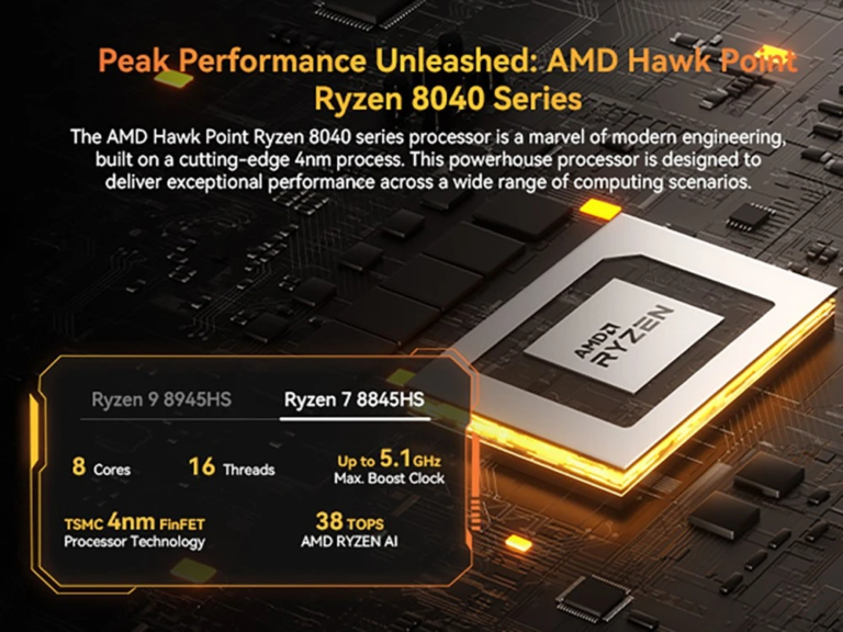 GEEKOM A8 AI mini PC, ami szégyenbe hozza a nagyokat 14