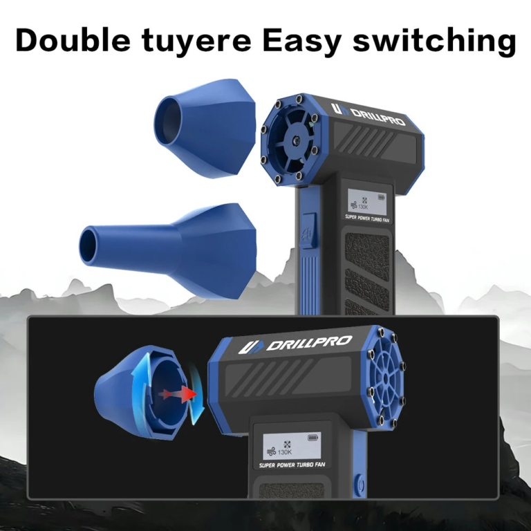 A DRILLPRO P30 légfúvó légiháborút indít a kosz ellen 6