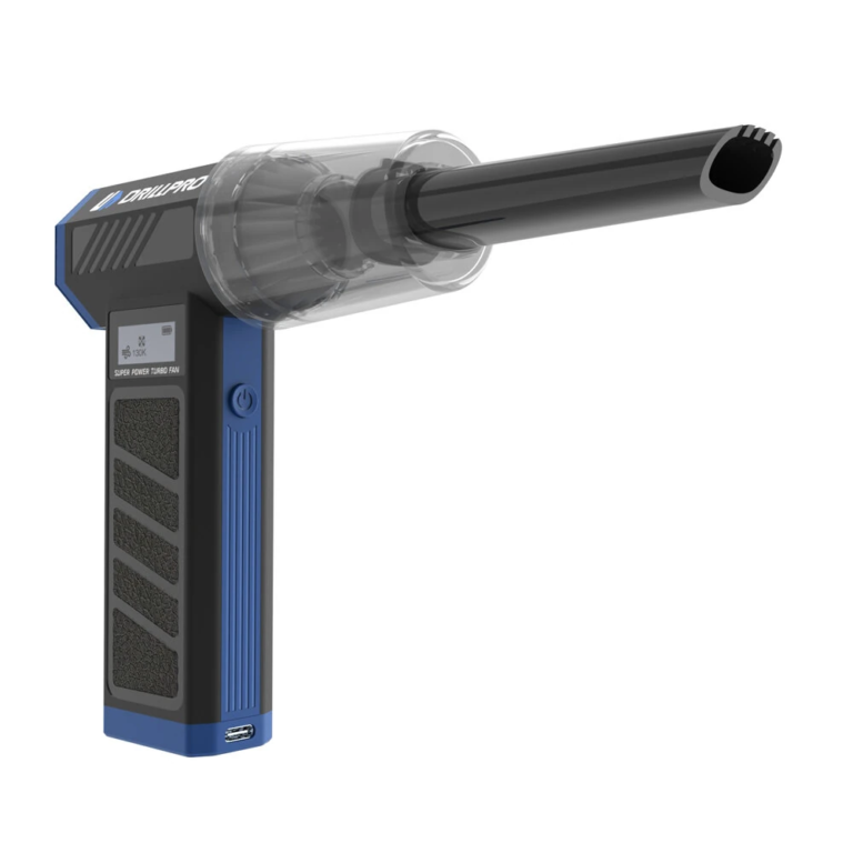 A DRILLPRO P30 légfúvó légiháborút indít a kosz ellen 3