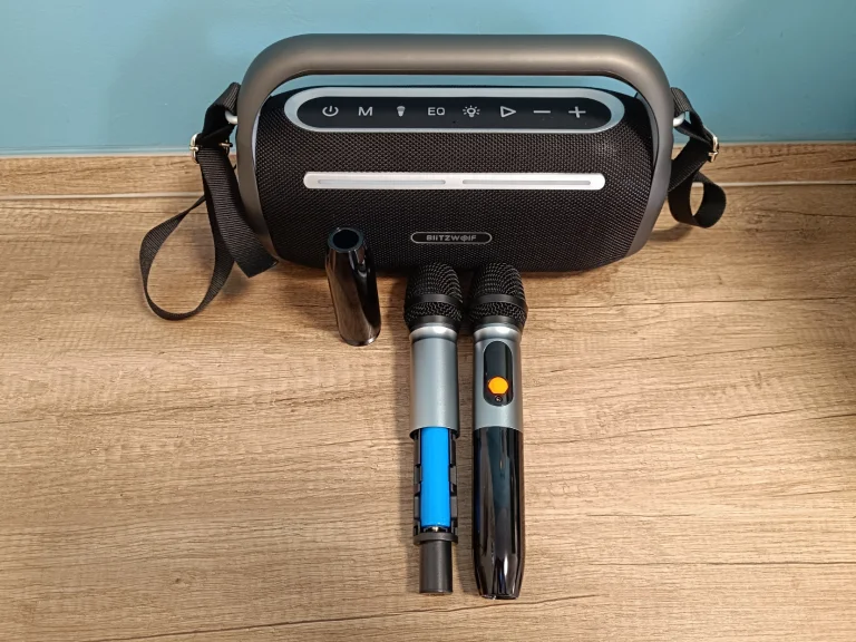 BlitzWolf BW-WA7 karaoke BT hangszóró teszt 6
