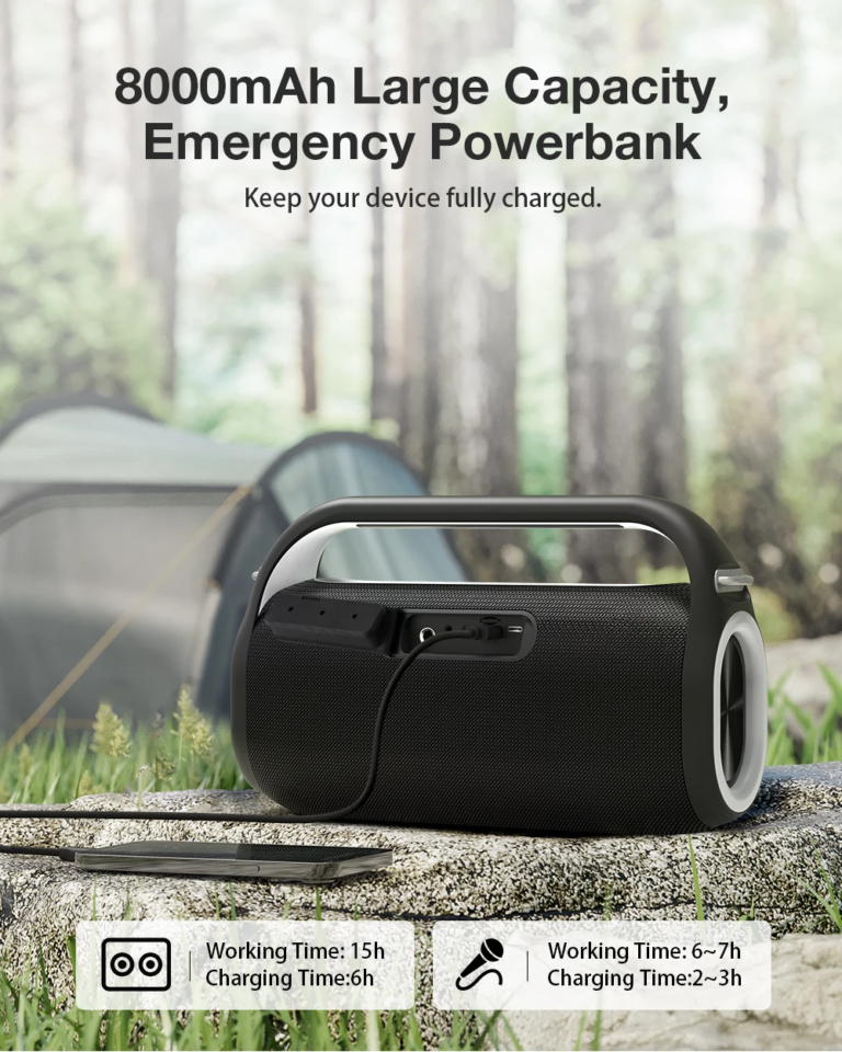 BlitzWolf BW-WA7 karaoke BT hangszóró teszt 13