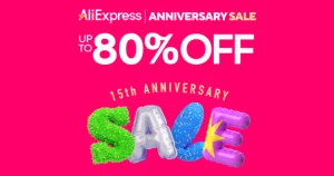 15. Aliexpress szülinap: Csapj le a legjobb akciókra!