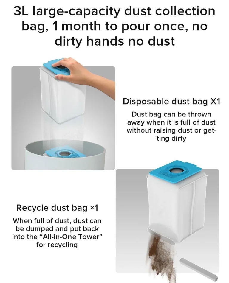 Test de l'aspirateur vertical autovideur Yanhama P7 Plus 21