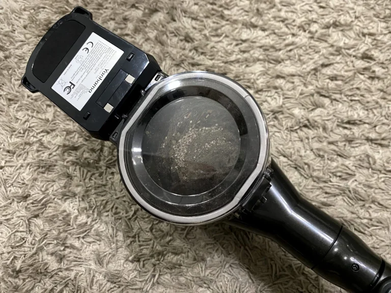 Test de l'aspirateur vertical autovideur Yanhama P7 Plus 34