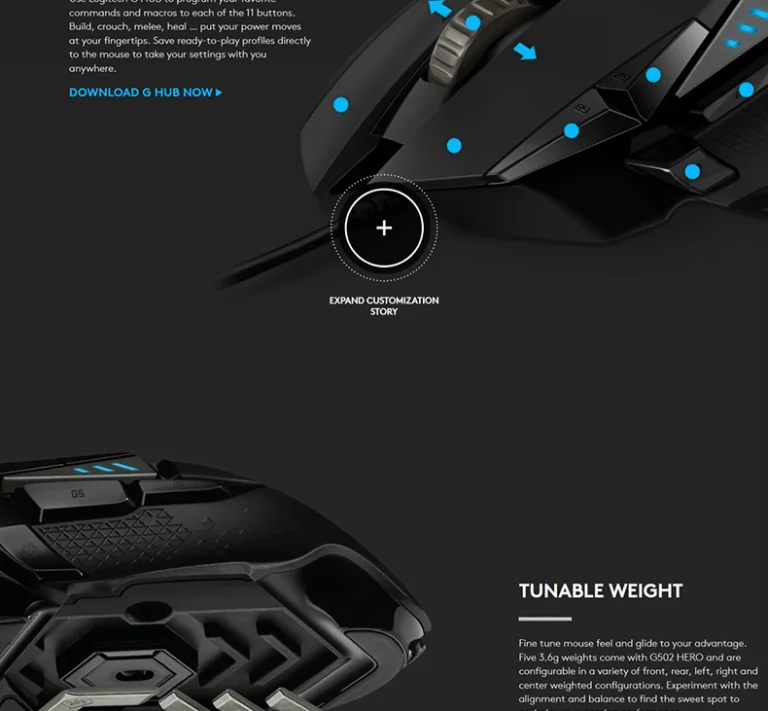 Még mindig olcsóbb kintről a Logitech G502 Hero egér 6