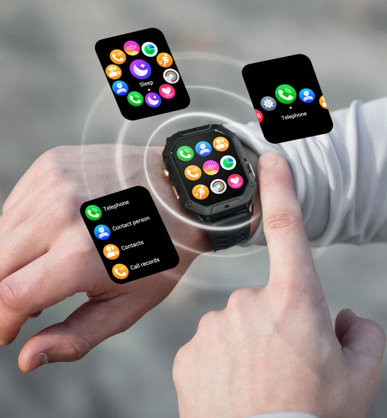 HAYLOU IRON N1 Smartwatch – Metallic Elegance with Durability 18