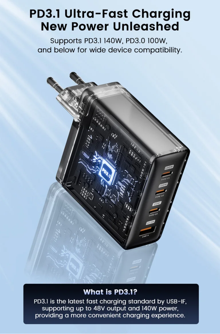 A MOVESPEED 140 W-os cucca a töltők között a protein shake 8
