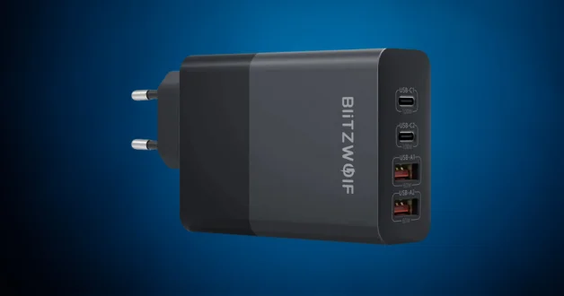 Bemutatkozik a BlitzWolf BW-S29 120 W-os gyorstöltő 1