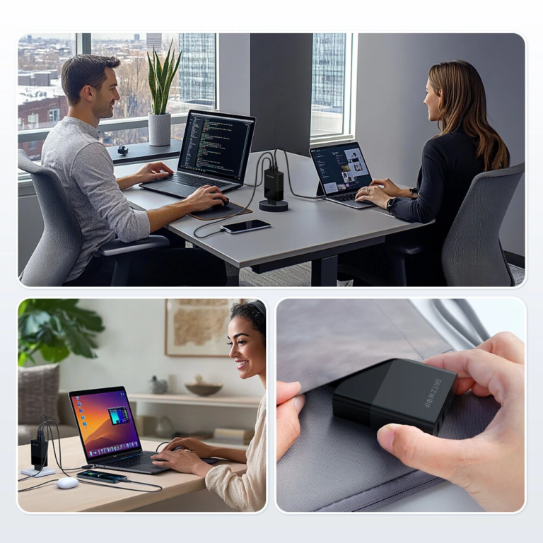 Bemutatkozik a BlitzWolf BW-S29 120 W-os gyorstöltő 4