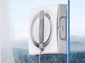 Le robot laveur de vitres Ecovacs W2 ne se plaint pas