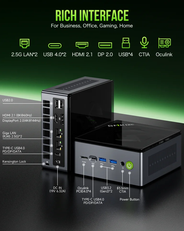 GMKtec M7 mini PC – Apró gép, óriási teljesítmény 10