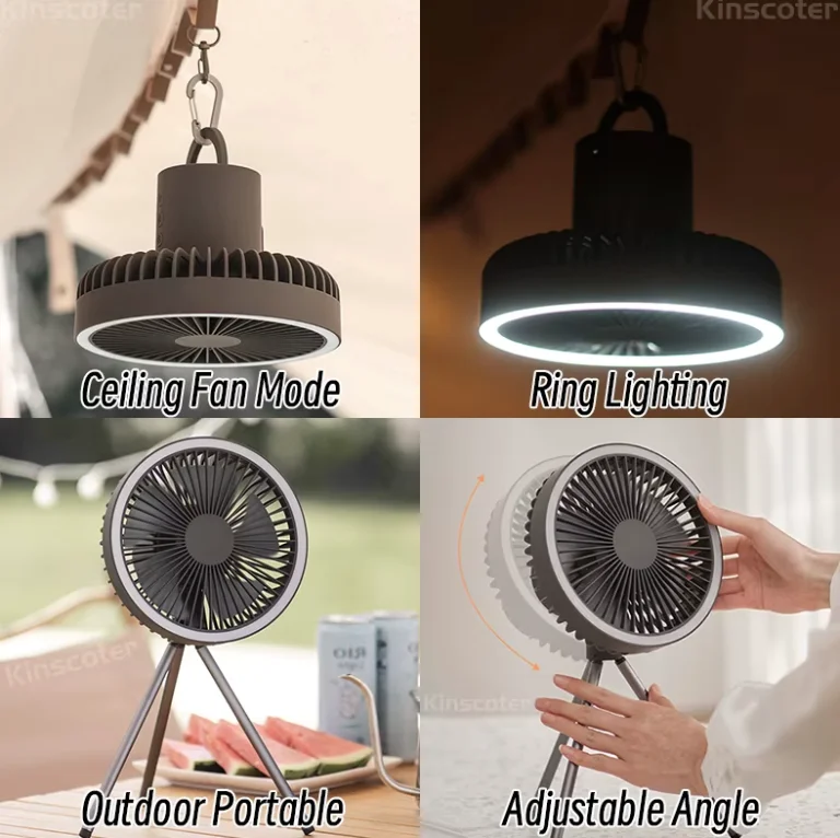 King camping fan available in two versions 6