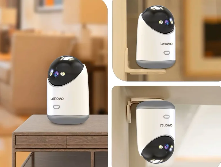 Lenovo 3 MP indoor camera, home security center 3