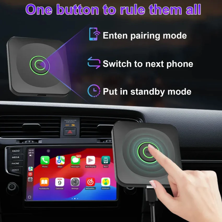 Vezetékek? Ugyan már! – Itt a filléres CarPlay átalakító 4