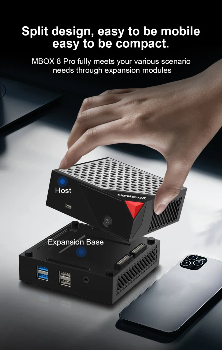 A Ninkear MBOX 8 Pro moduláris mini PC még olcsóbb lett 7