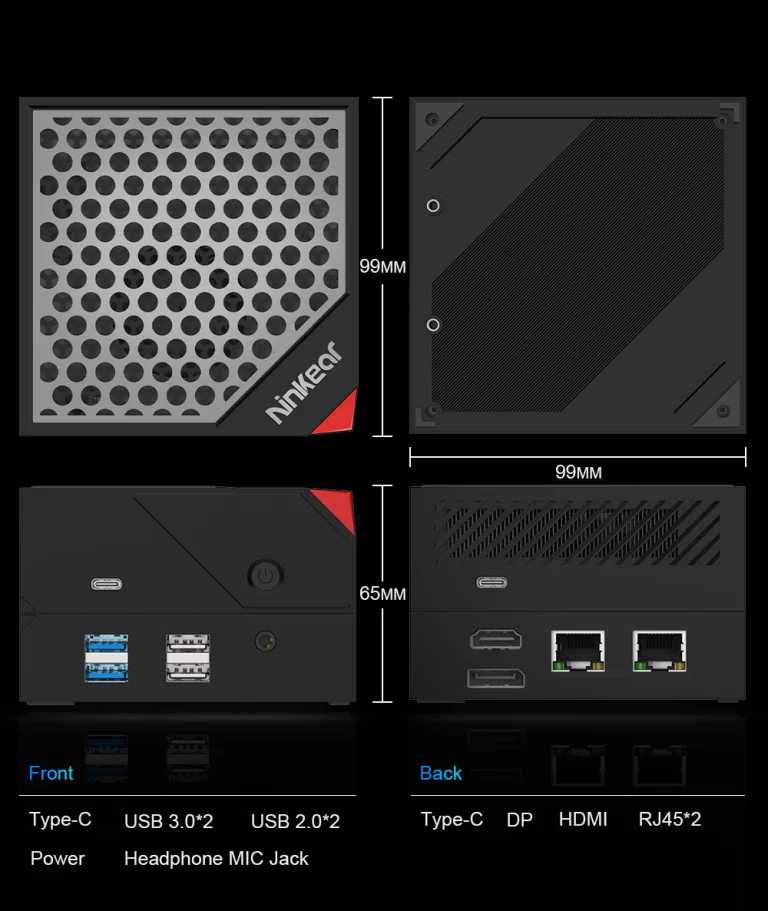 A Ninkear MBOX 8 Pro moduláris mini PC még olcsóbb lett 13