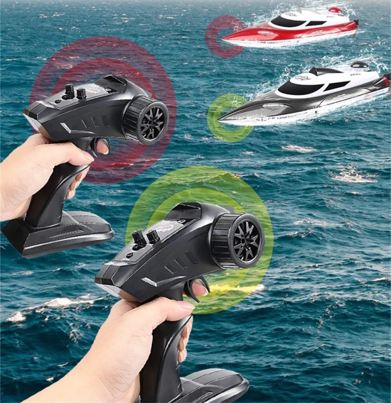 The Panchsi rally with the remote-controlled motorboat can begin! 5