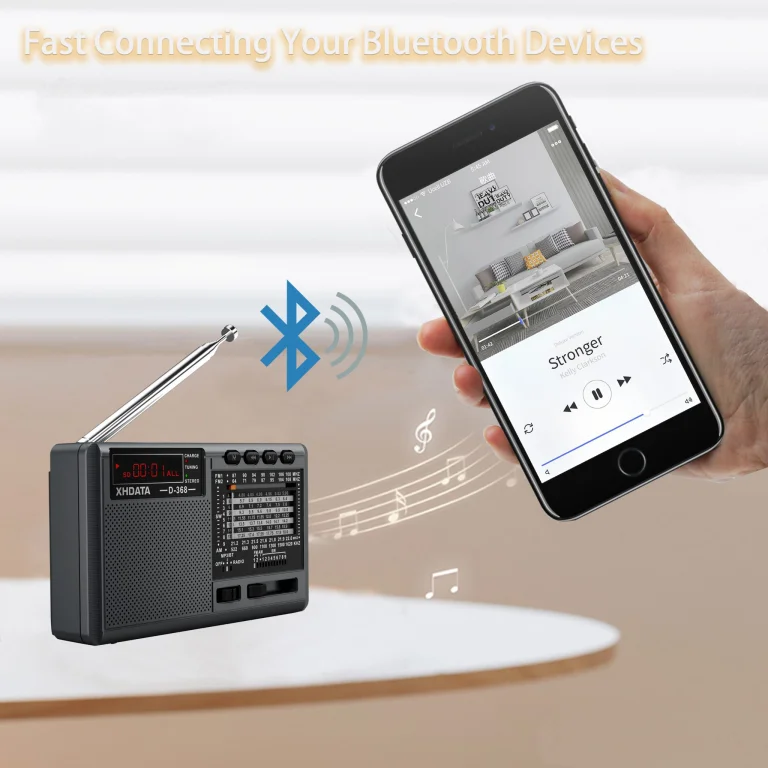 Imádni fogod az XHDATA D-368 kisméretű, nagy tudású rádiót 4