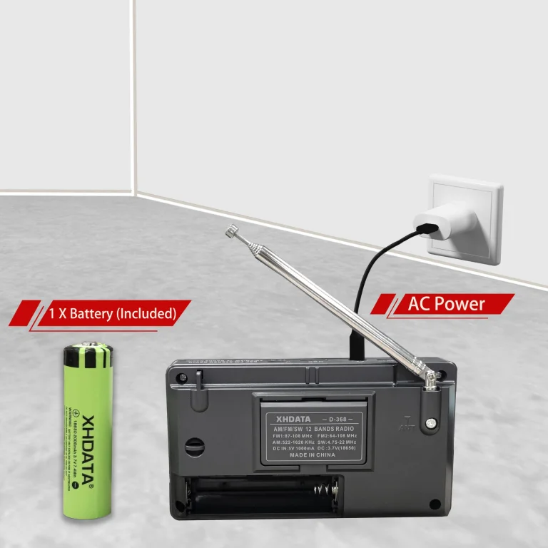 Imádni fogod az XHDATA D-368 kisméretű, nagy tudású rádiót 5