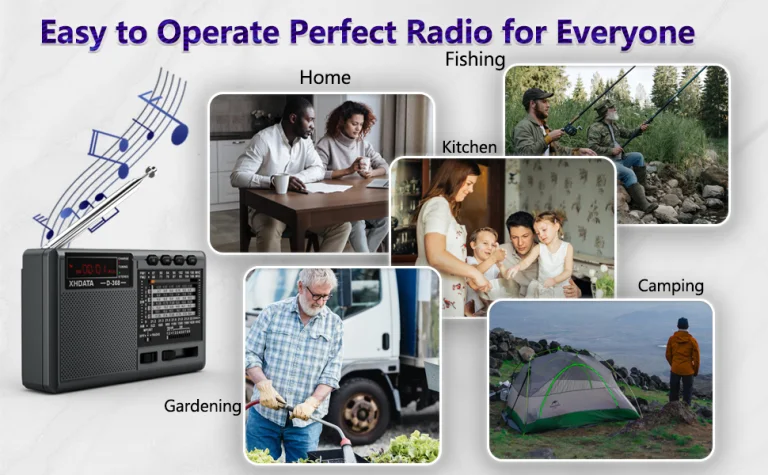 Imádni fogod az XHDATA D-368 kisméretű, nagy tudású rádiót 10