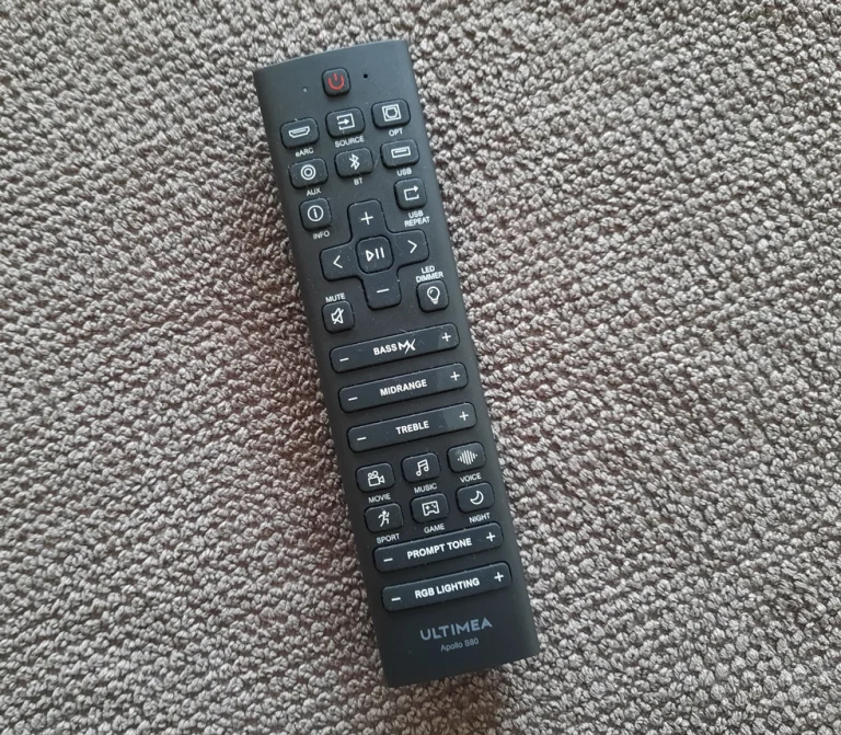 Ultimea Apollo S80 soundbar teszt 14