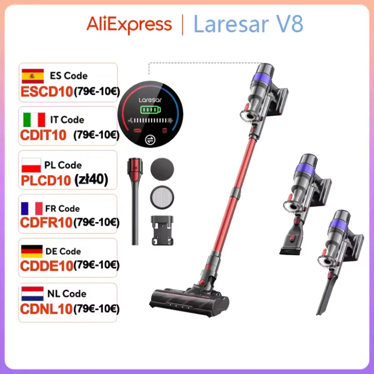 LARESAR V8 – amikor a porszívózás nem nyűg, hanem élmény 8