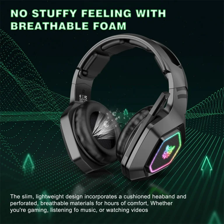 ONIKUMA B100 gamer fejhallgató teszt 24