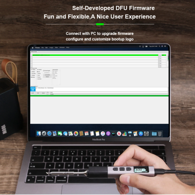 Most csak 11 000 Ft a PTS201 okos forrasztópáka 5