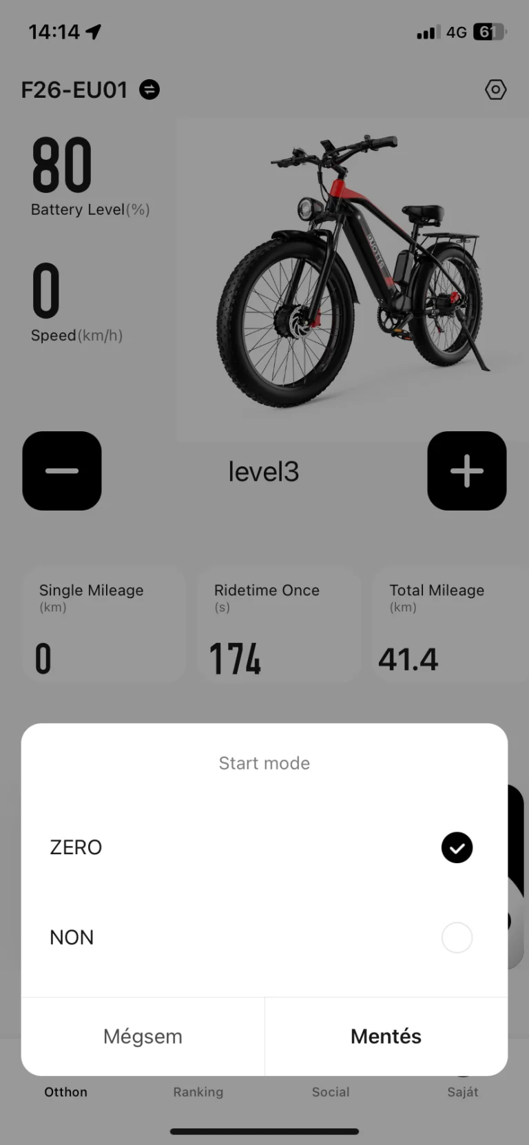 Prueba 26 de la bicicleta eléctrica DUOTTS F32