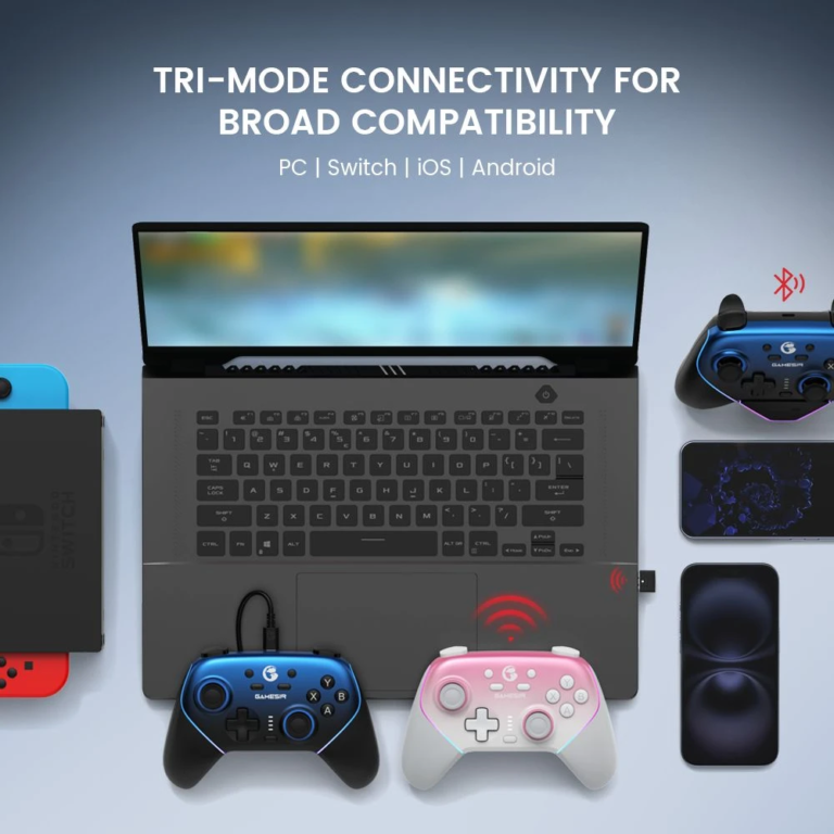 GameSir Super Nova – RGB, driftmentesség, multi-platform 7