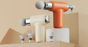 A COSHARE masszázspisztoly kis méretű, de nagy tudású társ