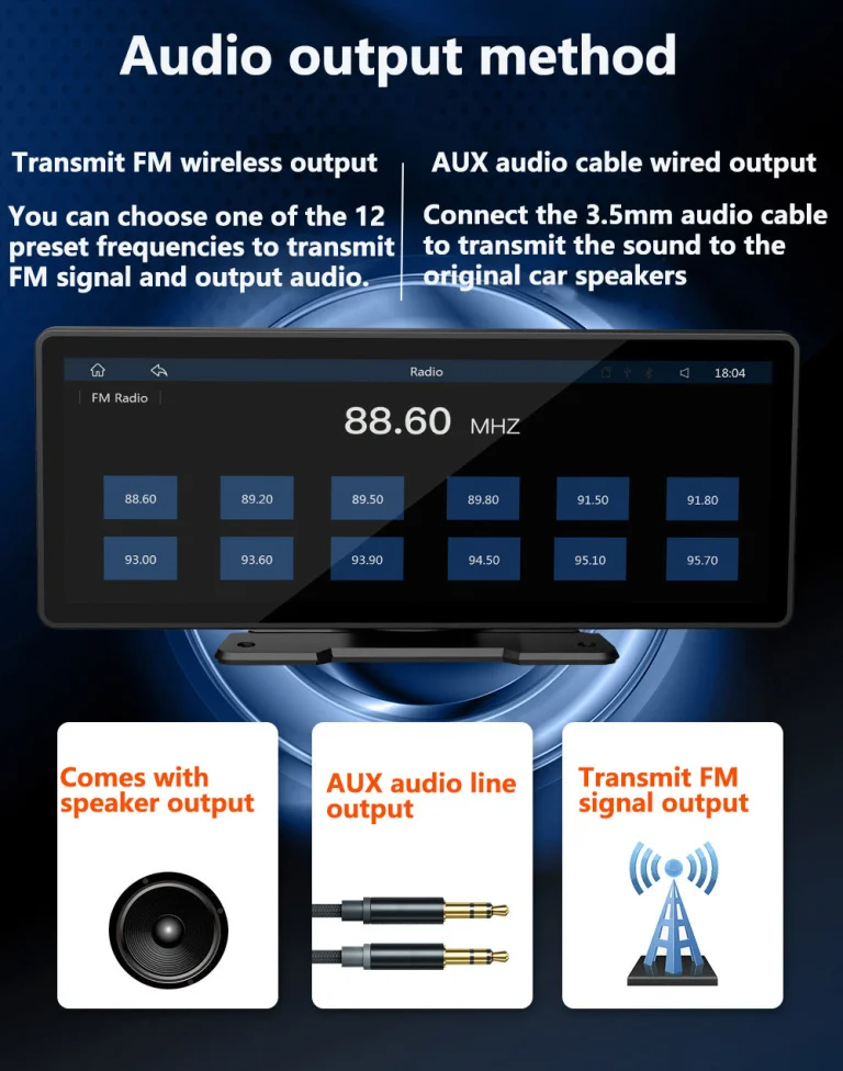 H505 10,26 pouces CarPlay – Vieille voiture, nouvelle technologie 7