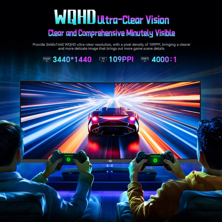 Titan Army C34A1R: a gamer monitor, amitől leesik az állad 12