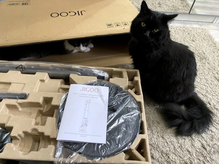 JIGOO V700 önürítős állóporszívó teszt 2