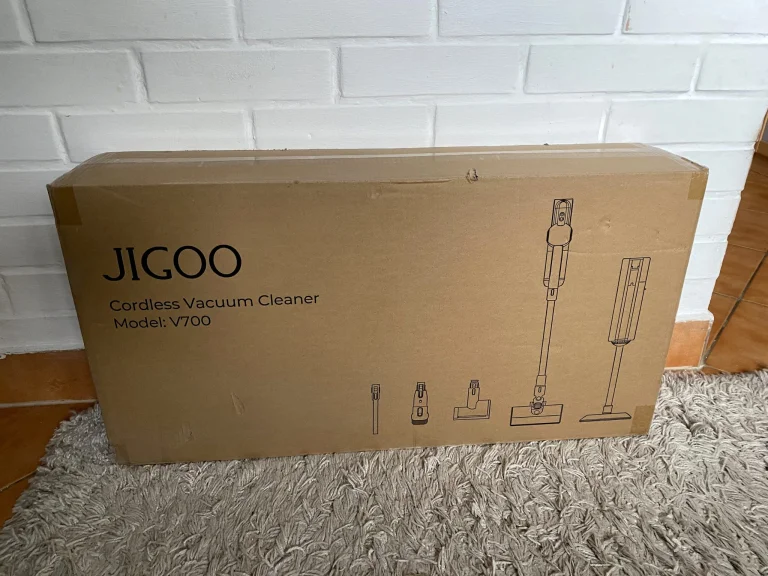 JIGOO V700 önürítős állóporszívó teszt 10